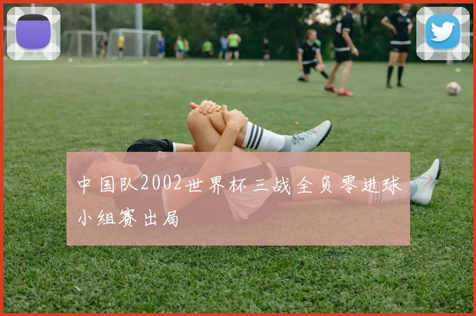 中国队2002世界杯三战全负零进球小组赛出局